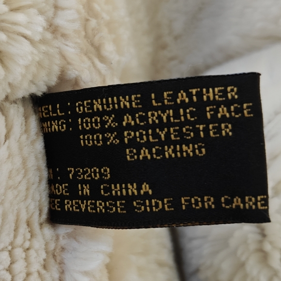 Y2k‎ Brown Suede Full Zip Hooded Jacket Women's Large Faux Fur Lined VTG Leather - Picture 4 of 8
